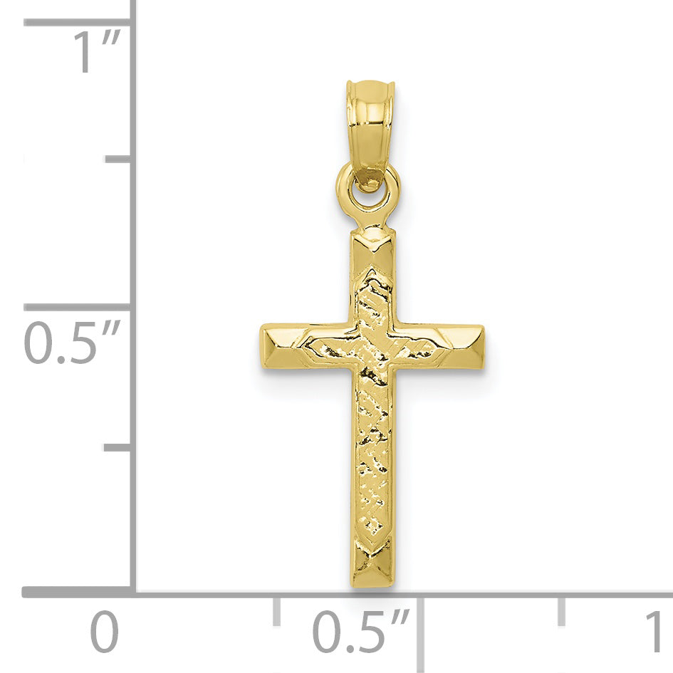 10K Yellow Gold 10K Cross Pendant