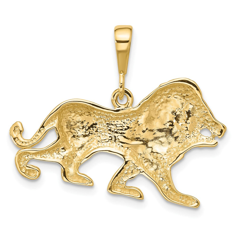 10K Yellow Gold Lion Charm