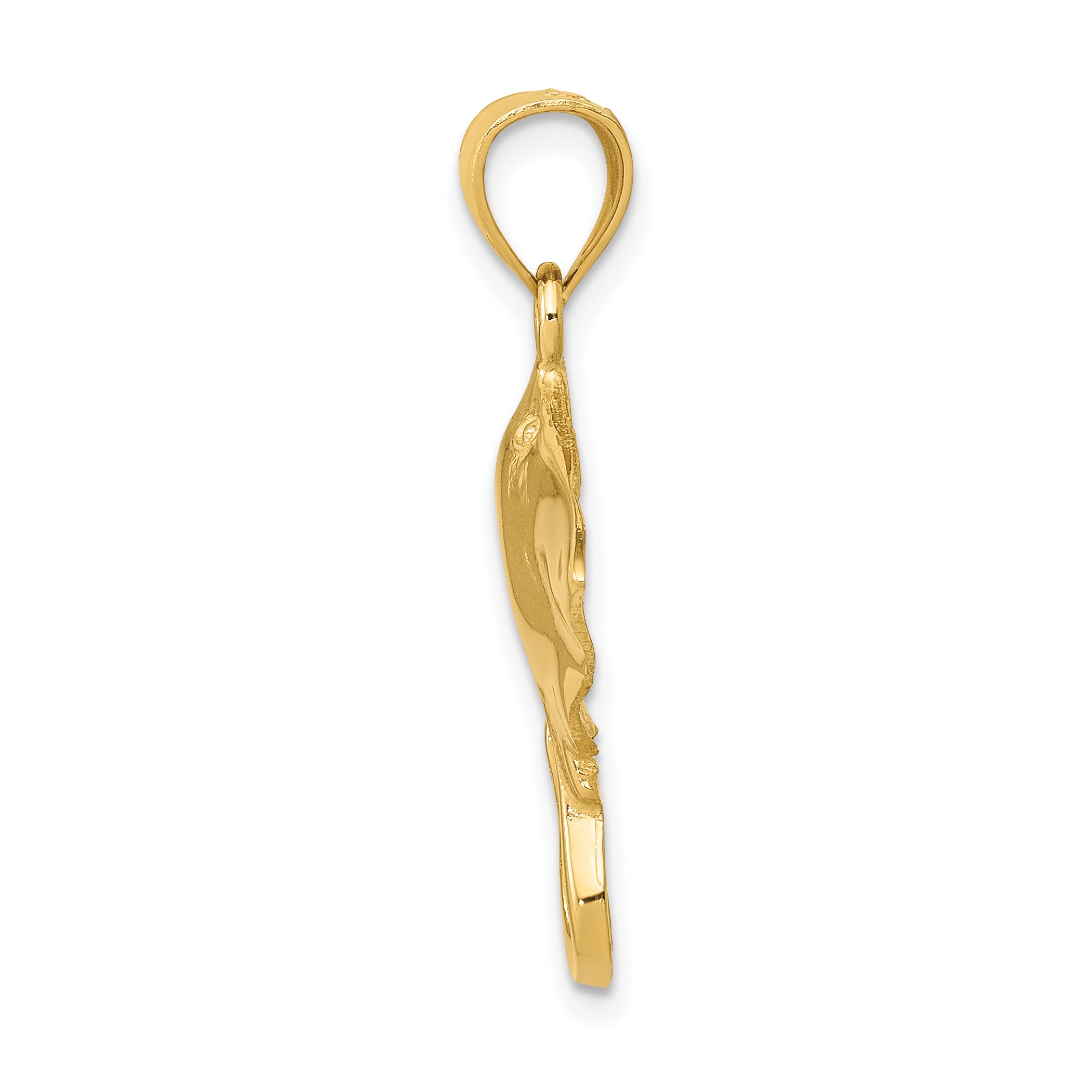 10K Yellow Gold 10K Stingray Pendant