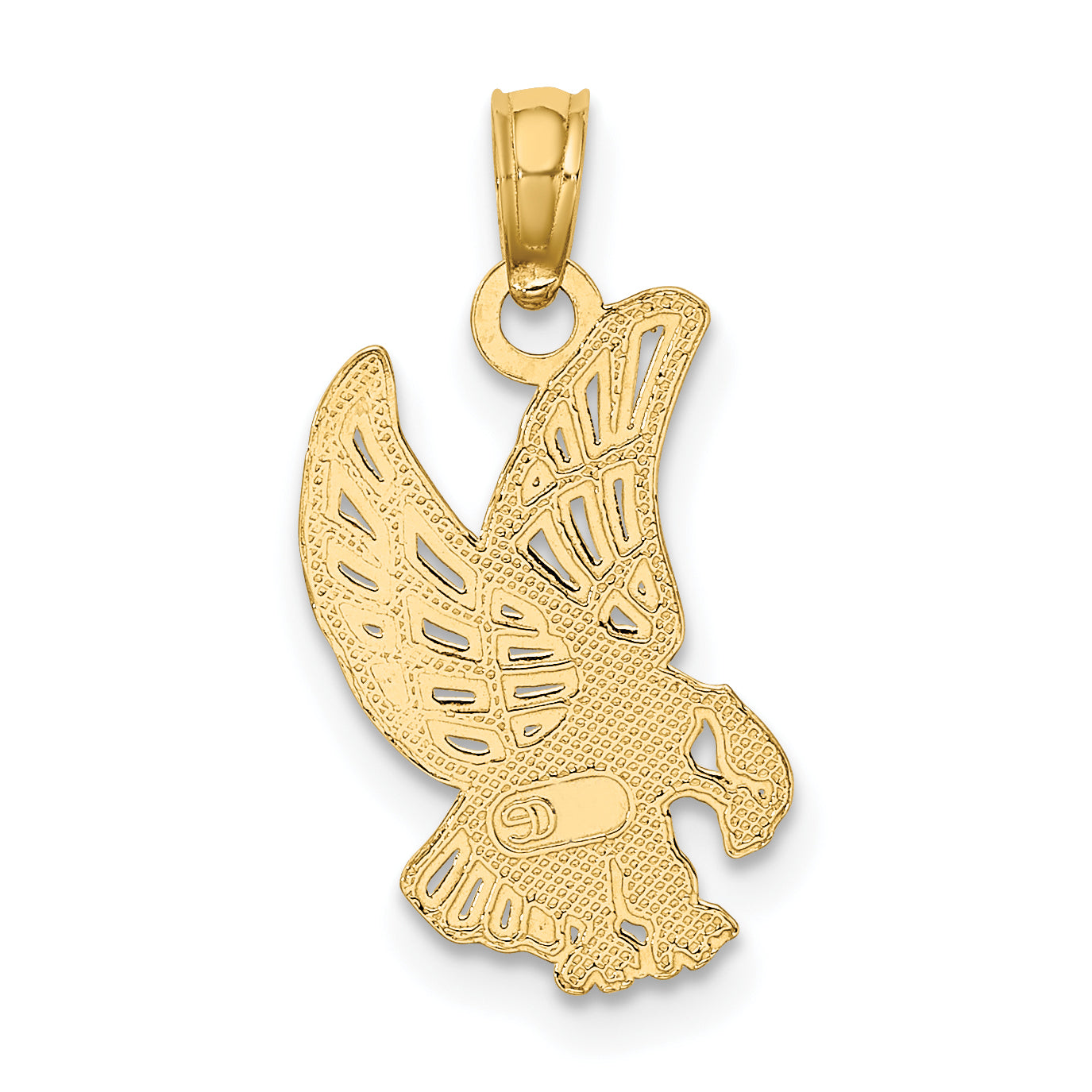 10K Yellow Gold Eagle Charm