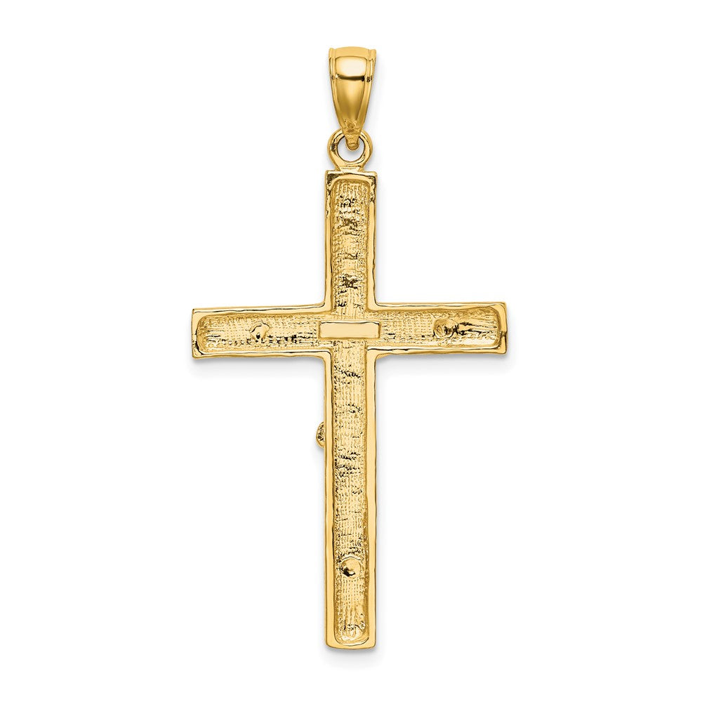 10K Yellow Gold 10K Crucifix Charm
