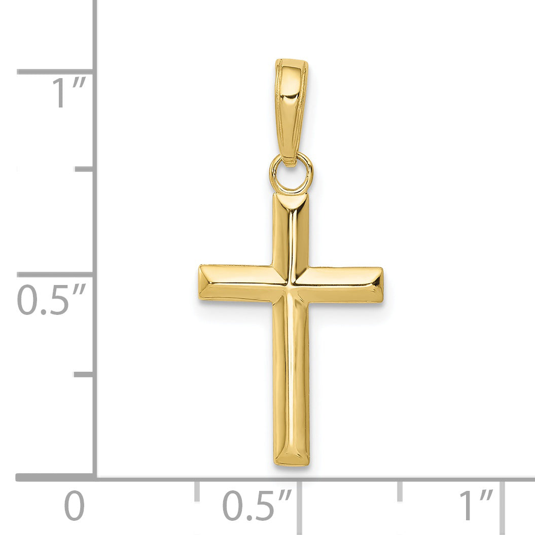10K Yellow Gold 10K Small Cross Pendant
