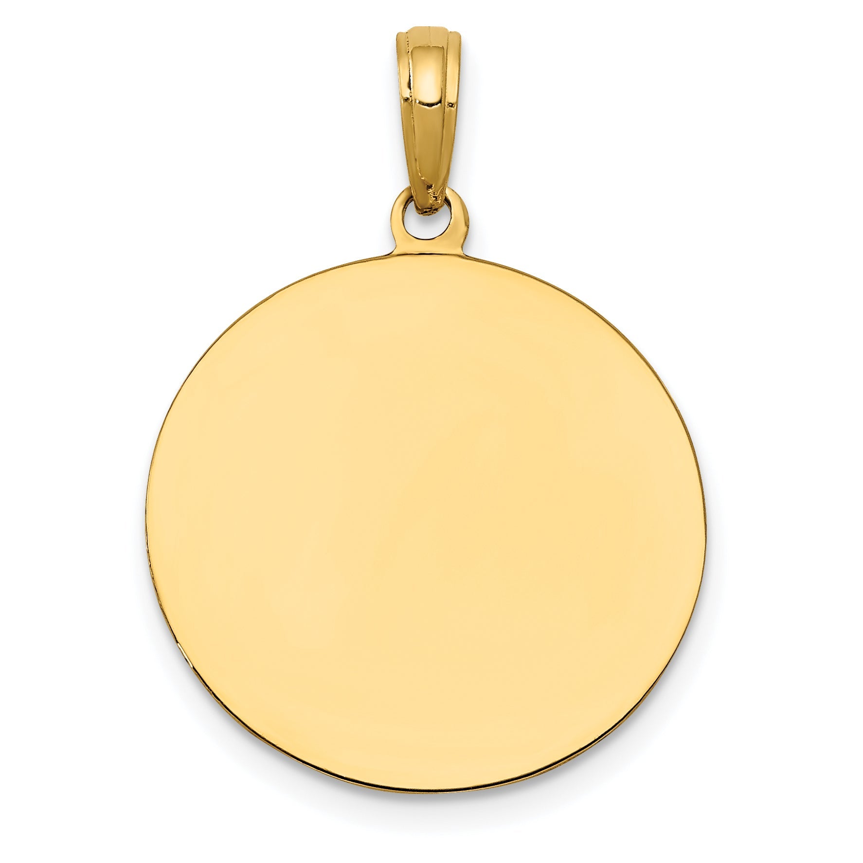 10K Yellow Gold Saint Joseph Medal Pendant