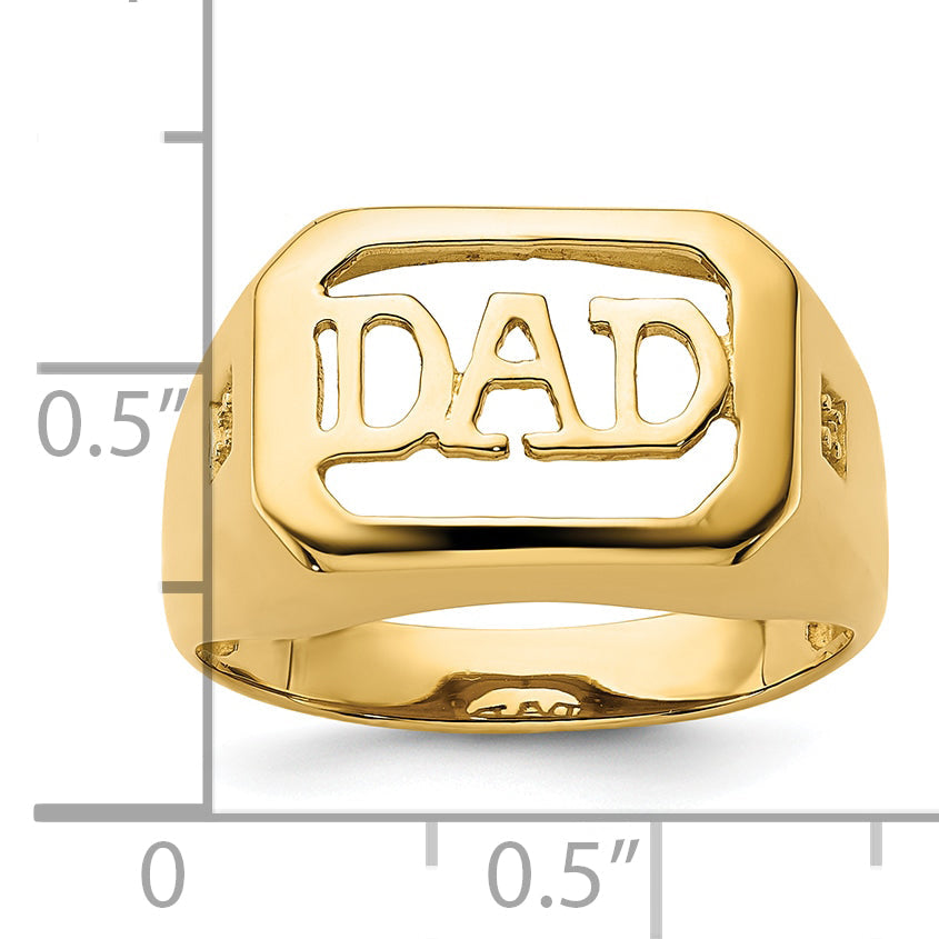 10K Yellow Gold Gents Ring Mounting