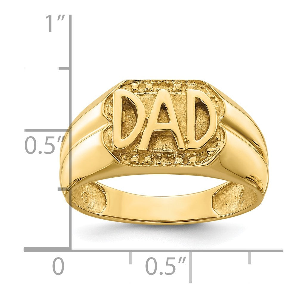 10K Yellow Gold Gents Ring Mounting