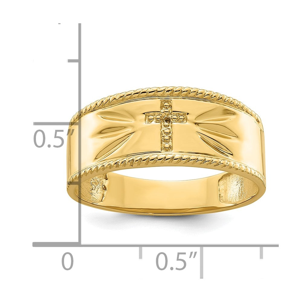10K Yellow Gold Gents Ring Mounting