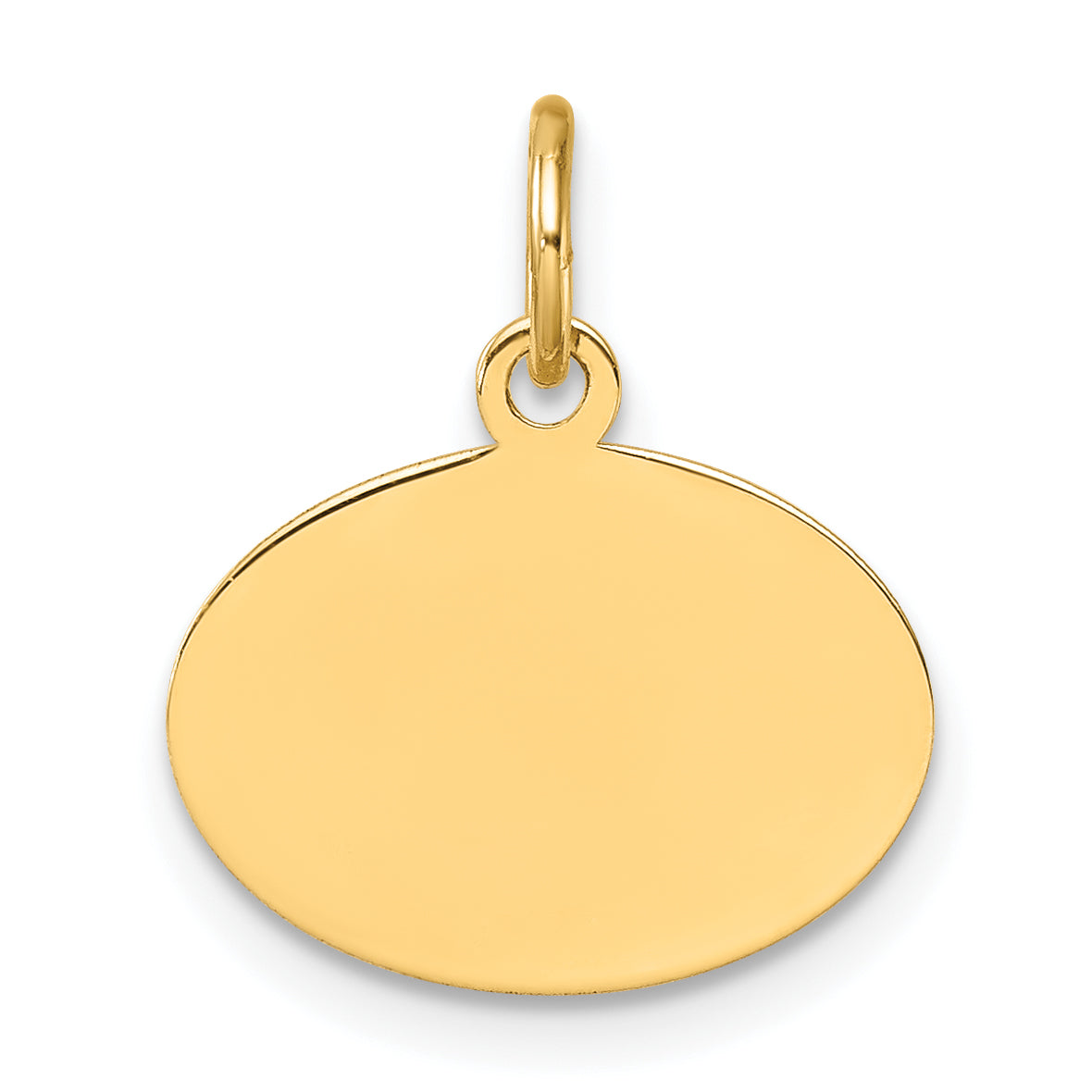 10K Yellow Gold Oval Class Of 2025 Charm
