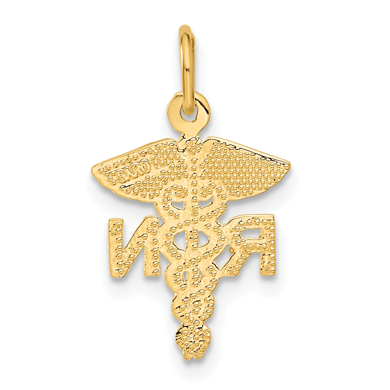 10K Yellow Gold Nurse Charm