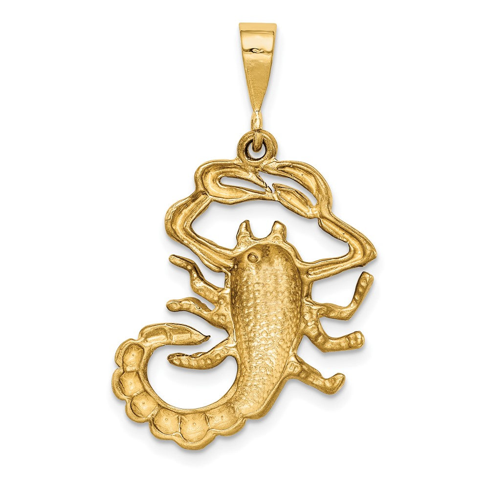 10K Yellow Gold Scorpio Zodiac Charm