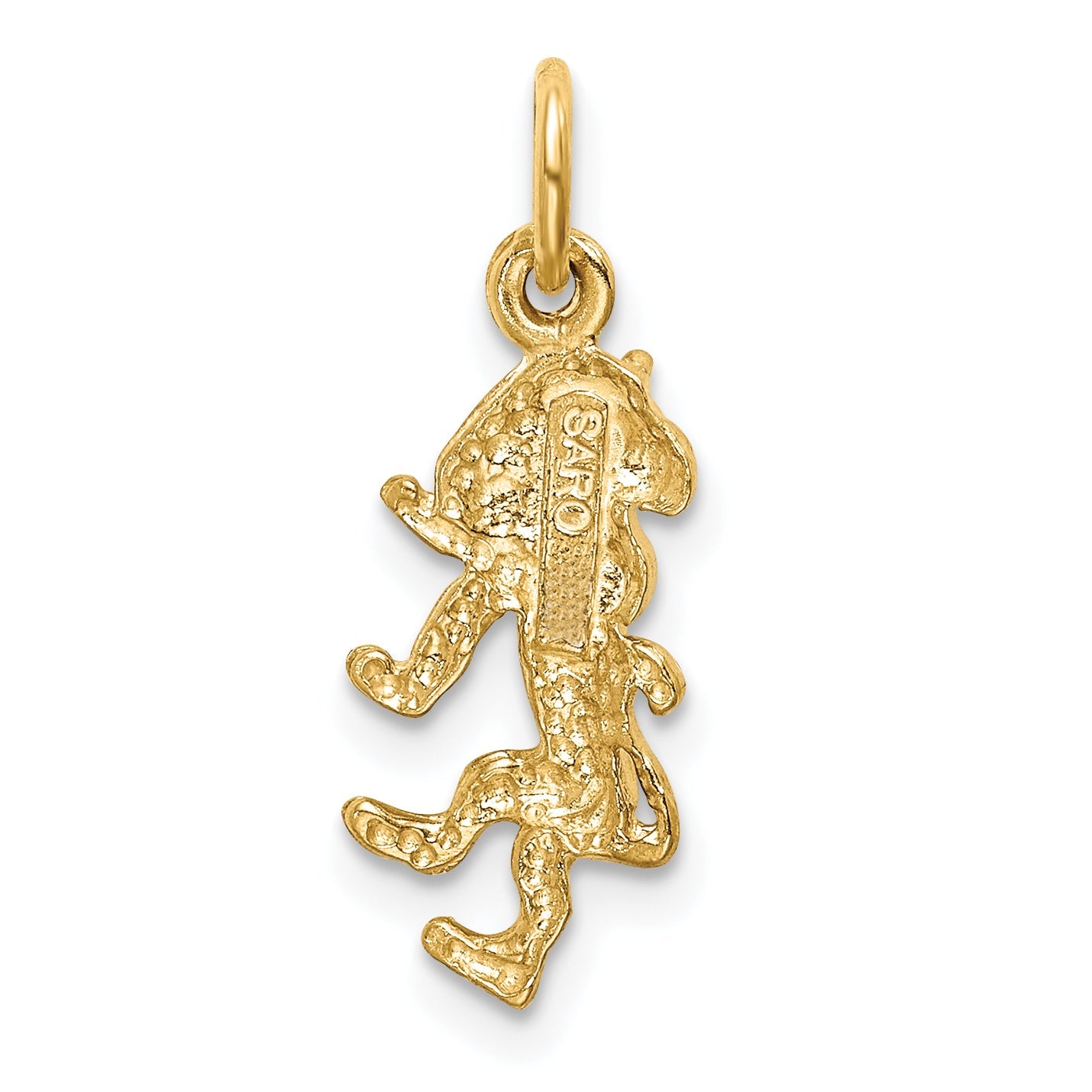 10K Yellow Gold Leo Zodiac Charm