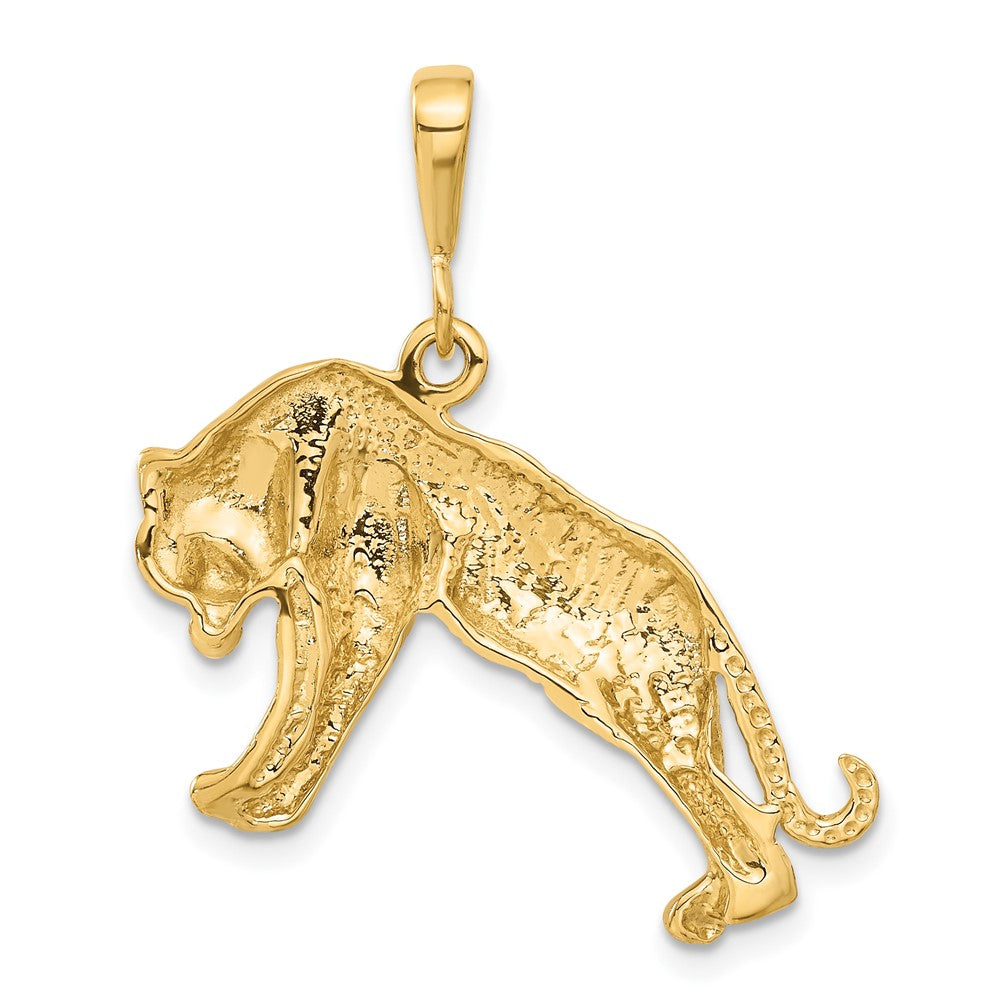 10K Yellow Gold Tiger Charm