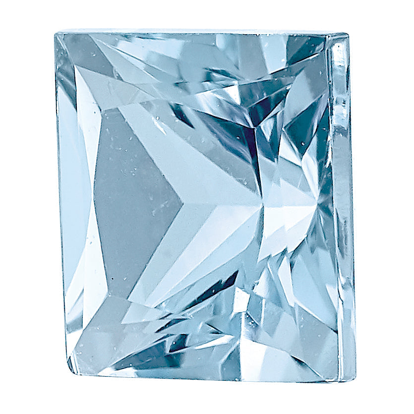 Gemstone Aquamarine Aaa Quality 4mm Princess