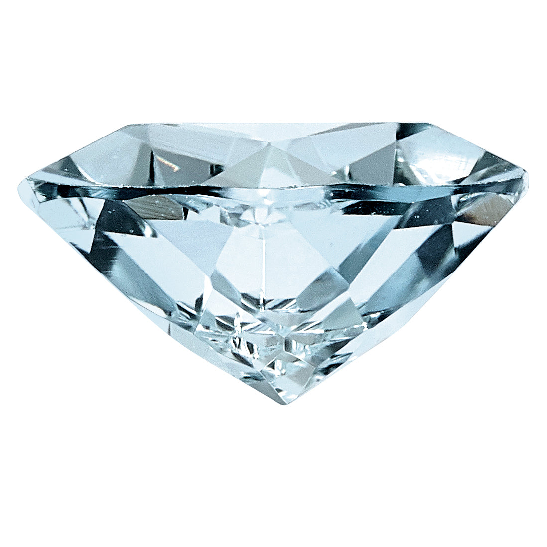 Gemstone Aquamarine Aa Quality 4mm Trillion