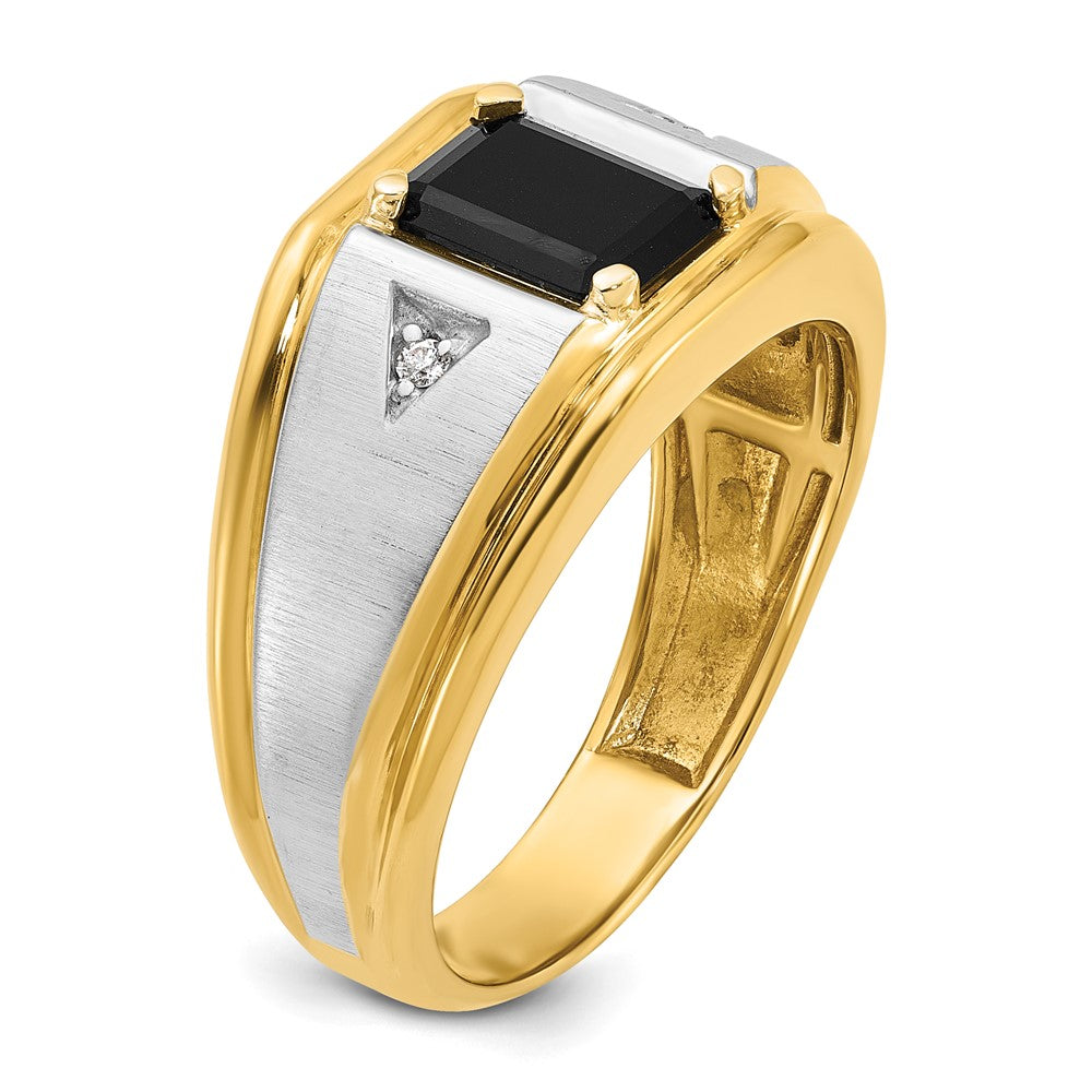 10K Two-Tone Two-Tone Fancy Ring Mounting