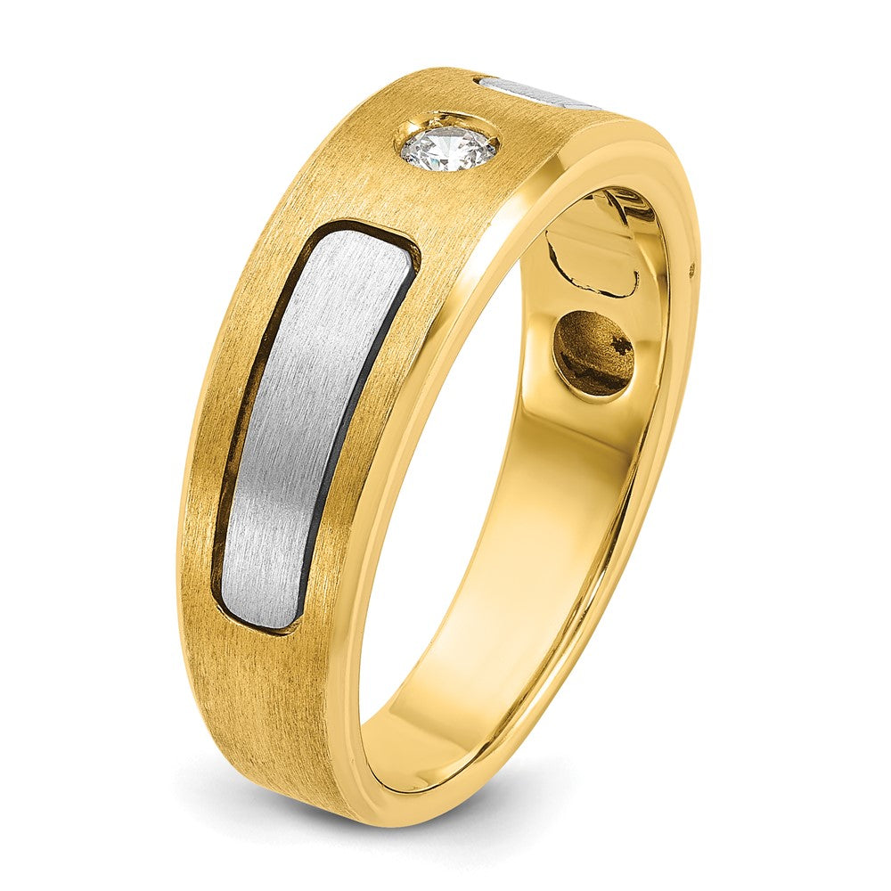 10K Two-Tone Two-Tone Fancy Ring Mounting