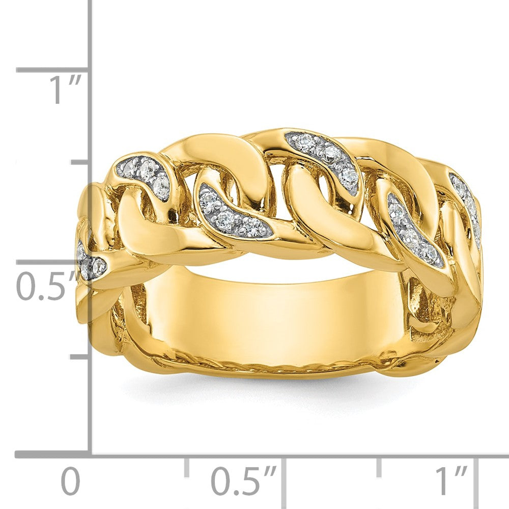 10K Yellow Gold 10Ky Fancy Ring Mounting