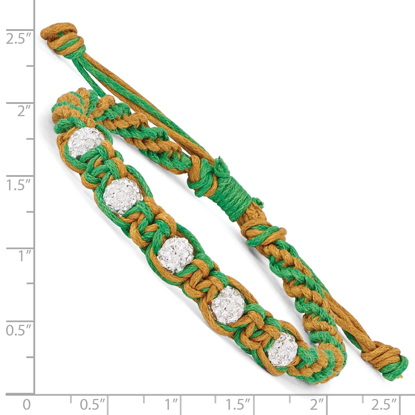 Fashion Swarovski Crystal Macrame Bracelet