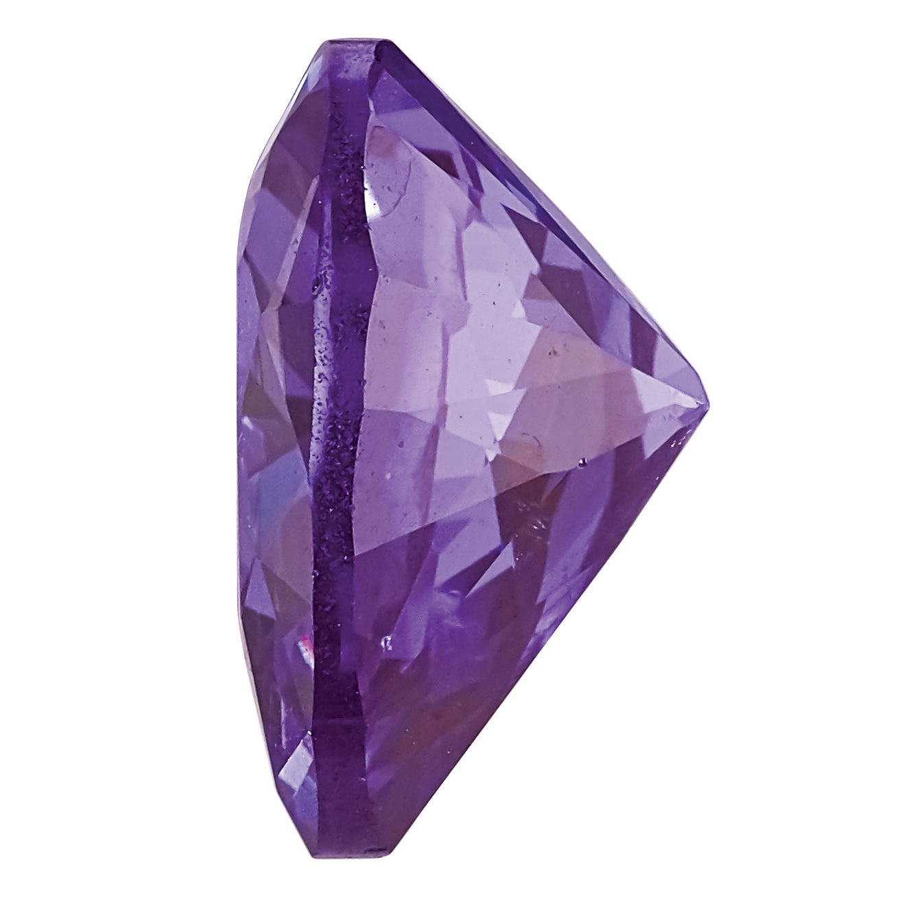 Gemstone Nano Crystal 5mm Heart February Birthstone