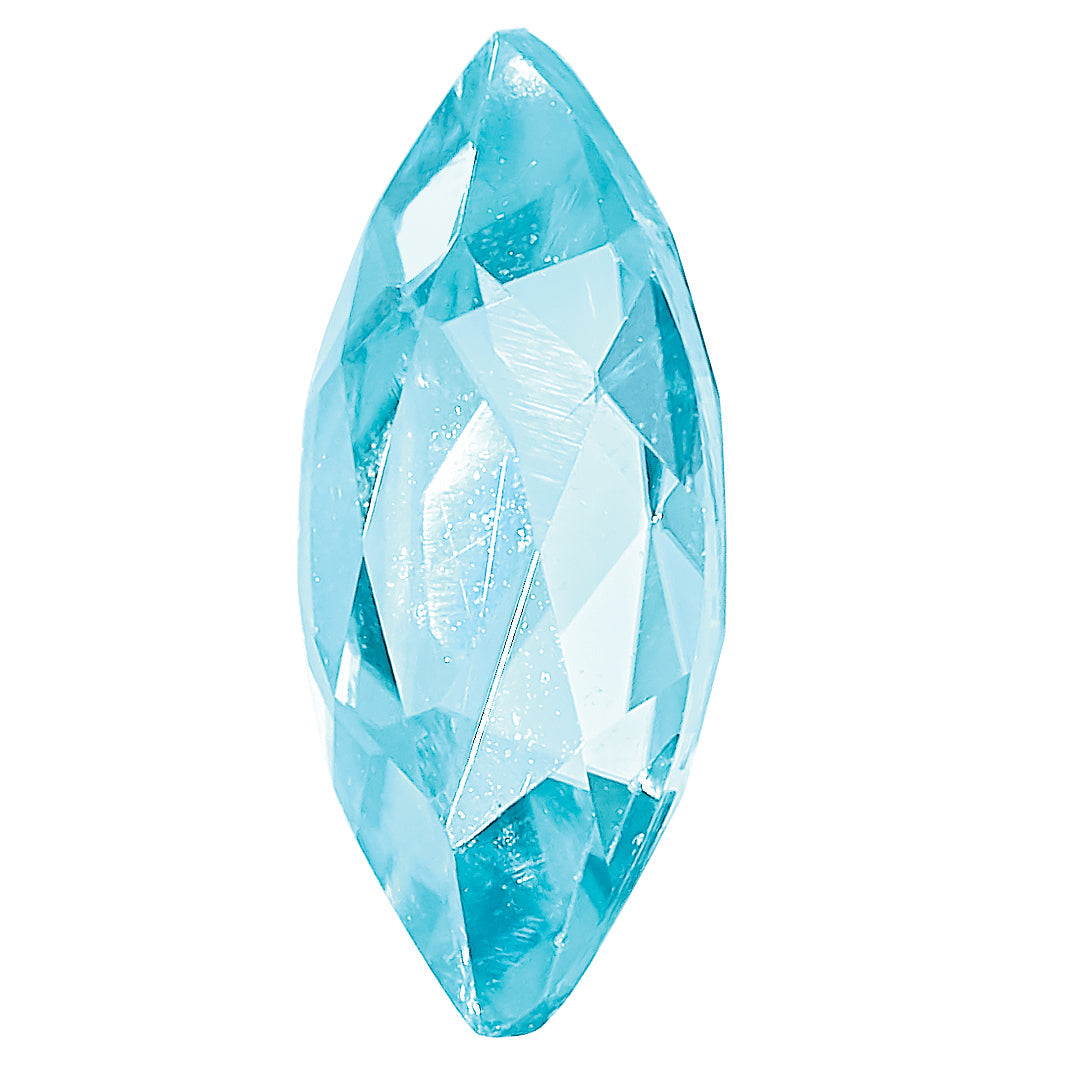 Gemstone Blue Zircon Aa Quality 5X2.5mm Marquise