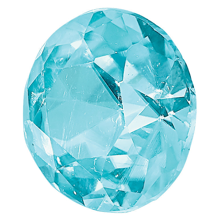 Gemstone Blue Zircon Aa Quality 4mm Round