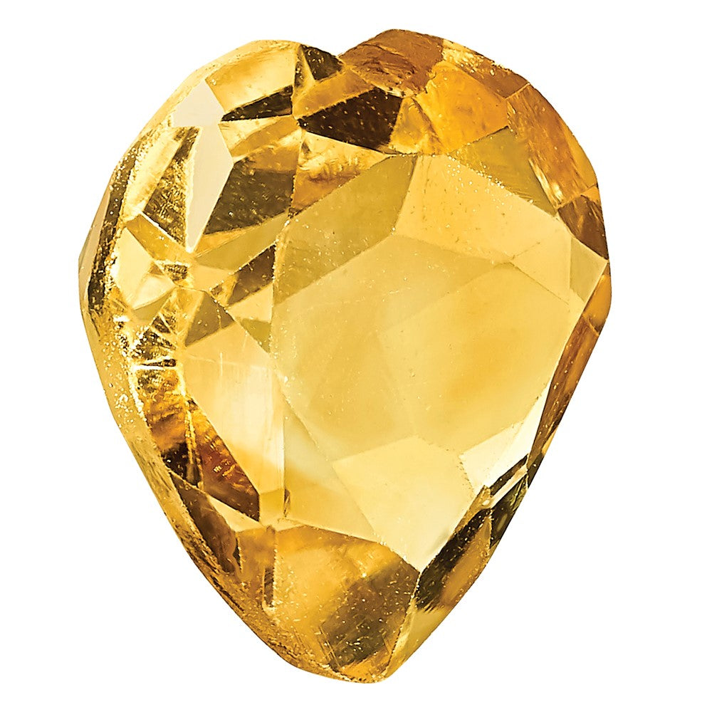 Gemstone Citrine Aa Quality 6mm Heart