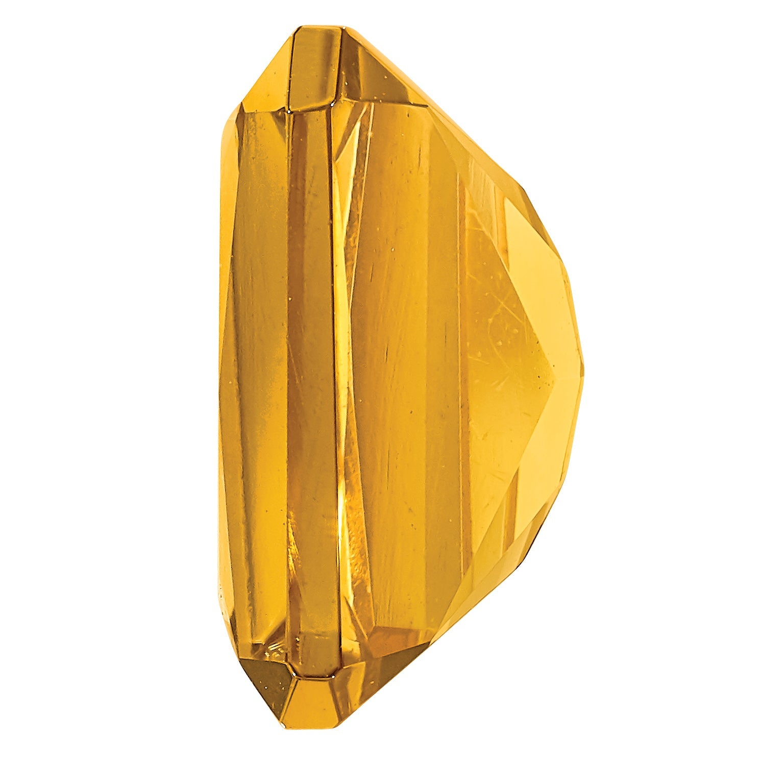 Gemstone Citrine Aa Quality 8X6mm Emerald Radiant-Cut