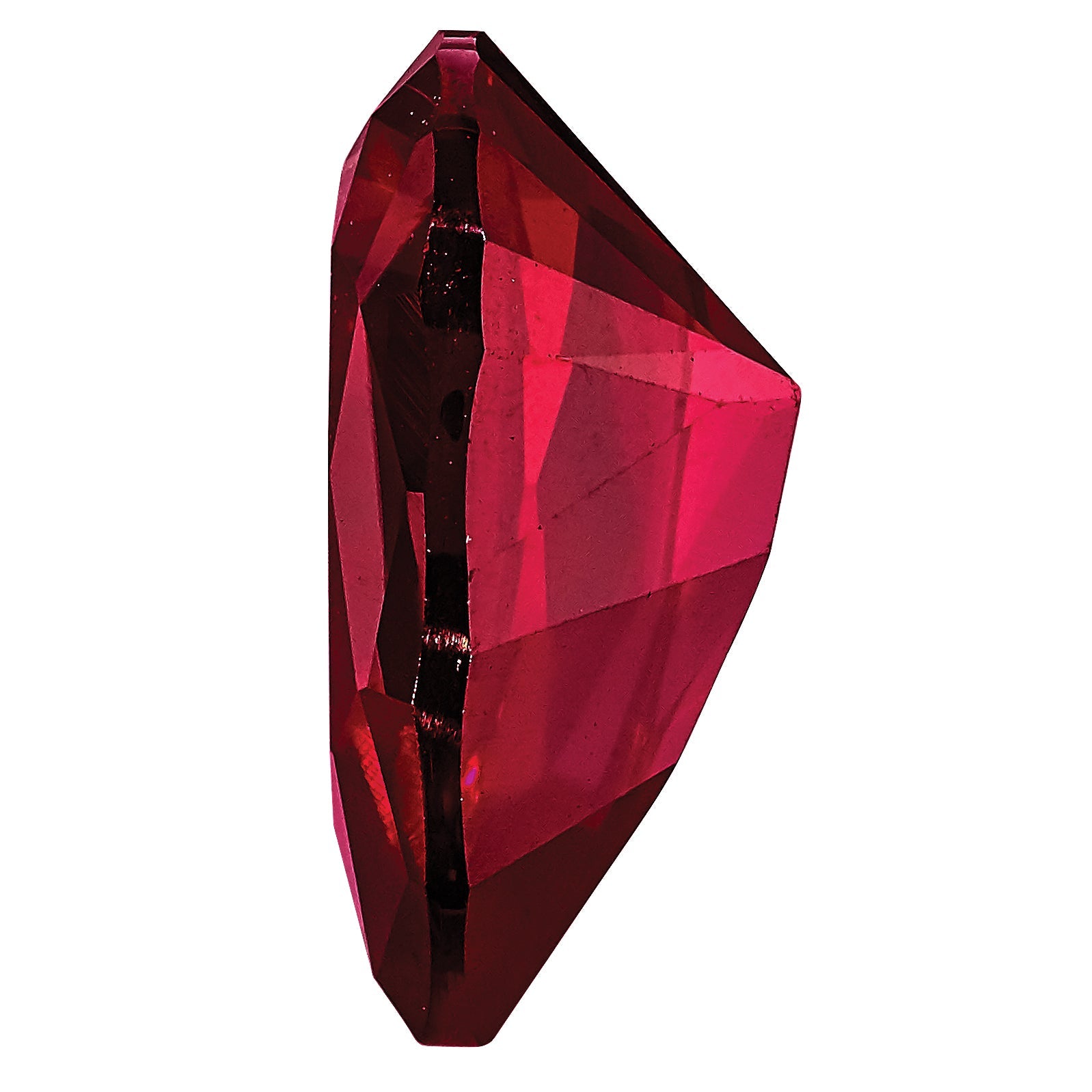 Gemstone Created Ruby 7X5mm Pear