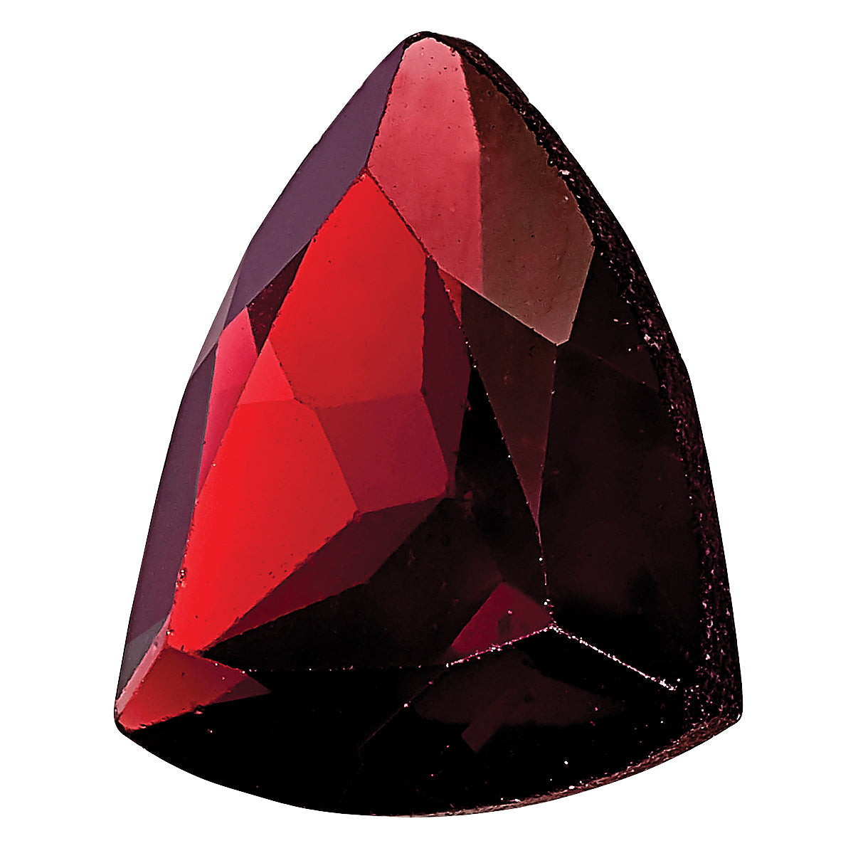 Gemstone Garnet Aa Quality 7mm Trillion