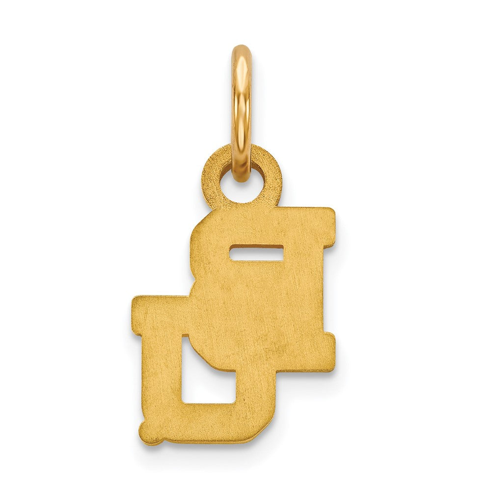 14K Yellow Gold Logoart Baylor University Bears Extra Small Pendant