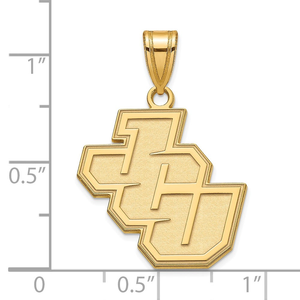 10K Yellow Gold Logoart John Carroll University Medium Pendant