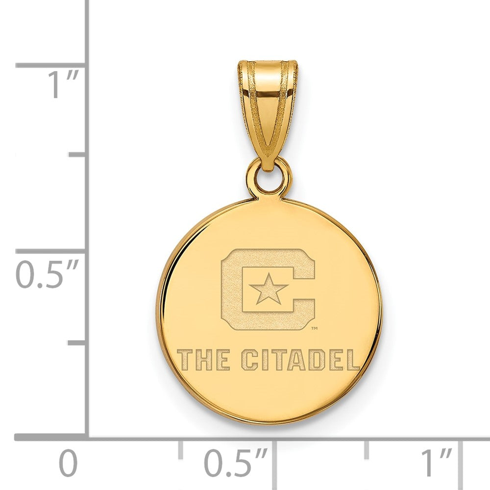 14K Yellow Gold 14Ky Logoart The Citadel Medium Pendant
