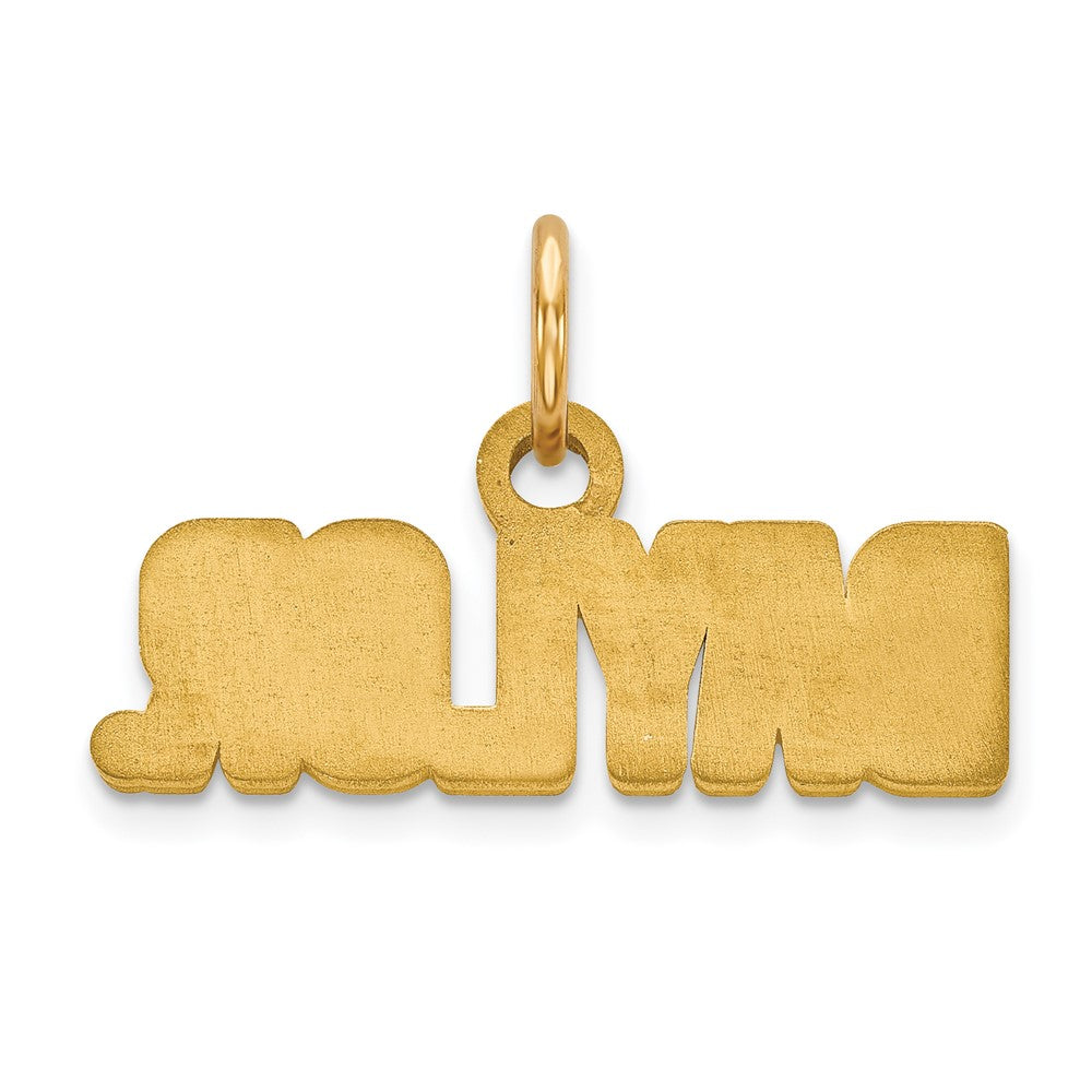 10K Yellow Gold Logoart Baylor University Extra Small Pendant