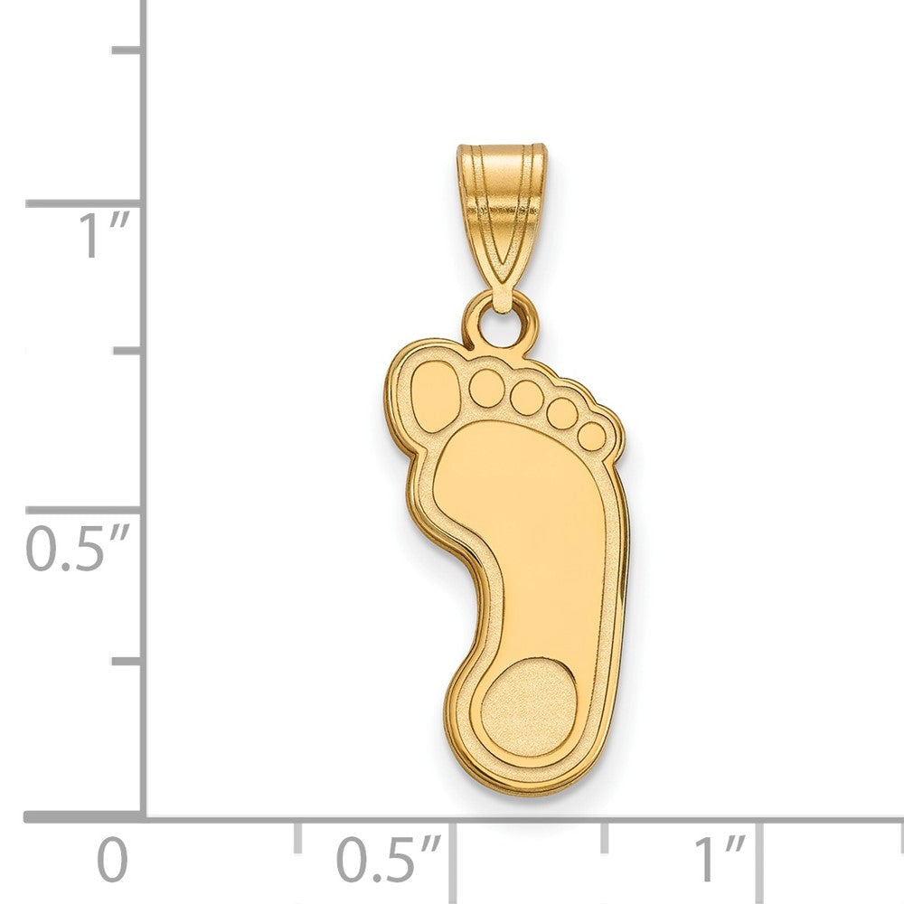 14K Yellow Gold Logoart University Of North Carolina Tar Heel Large Pendant