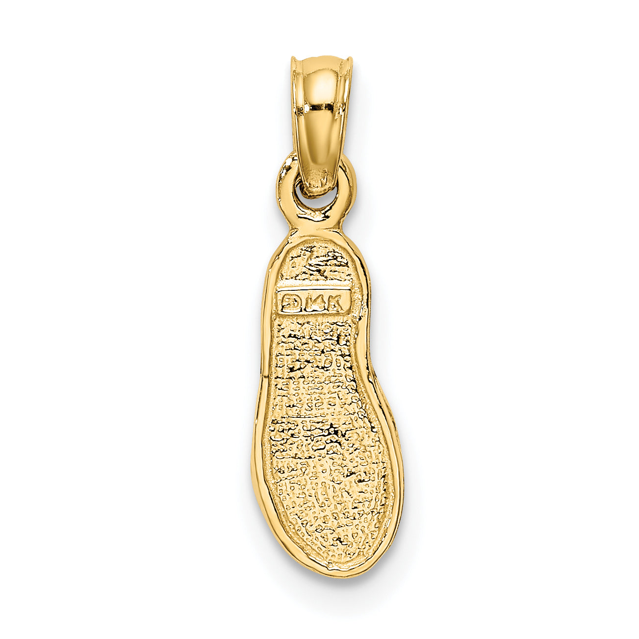 14K Yellow Gold Single Flip-Flop Charm