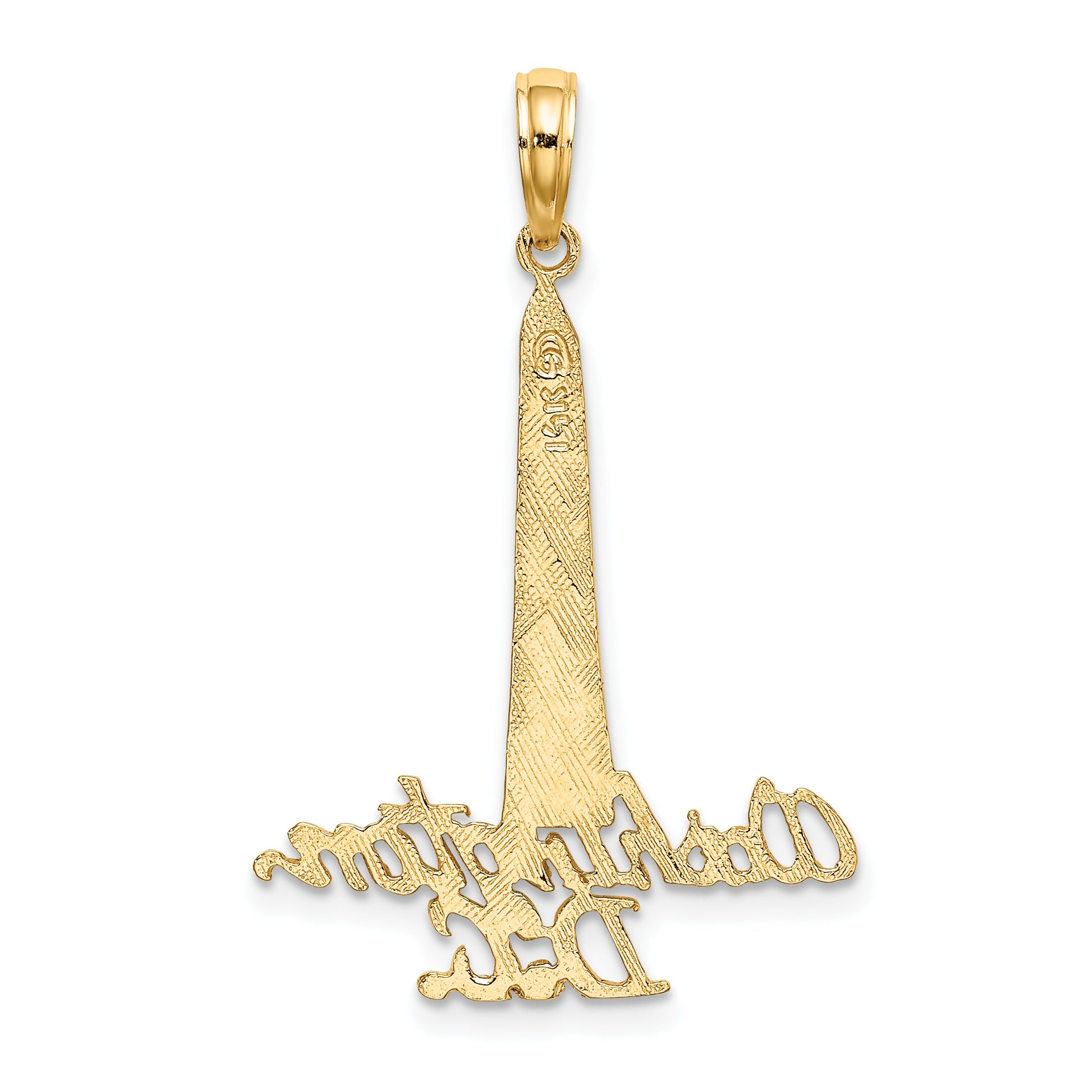 14K Yellow Gold Washington D.C. Monument Charm