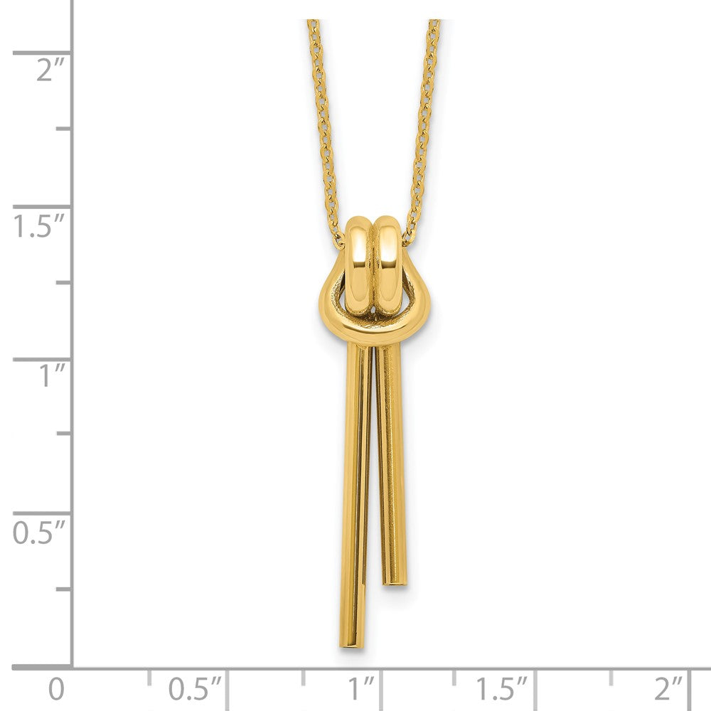 14K Yellow Gold Polished Necklace