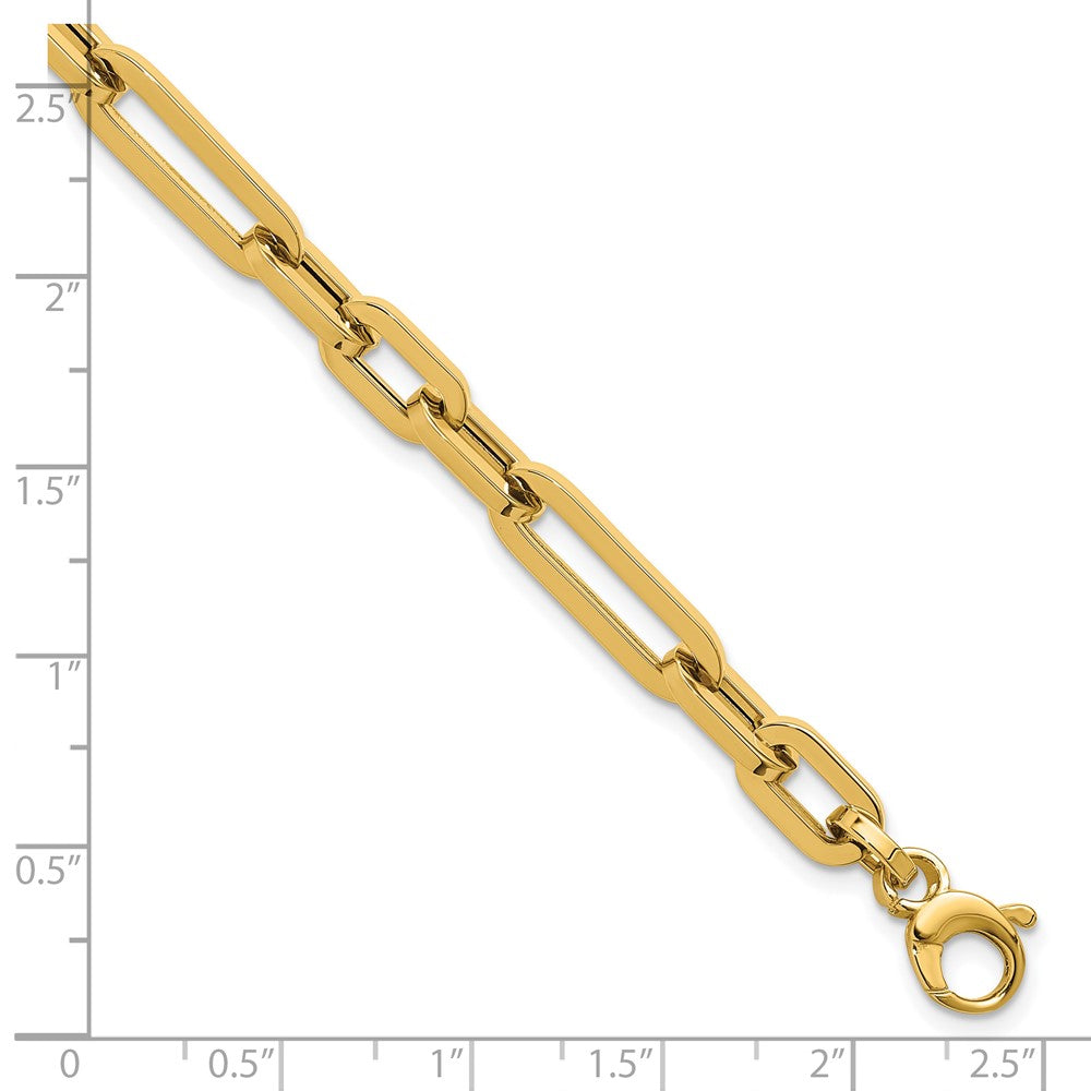 14K Yellow Gold Polished Fancy Link Bracelet