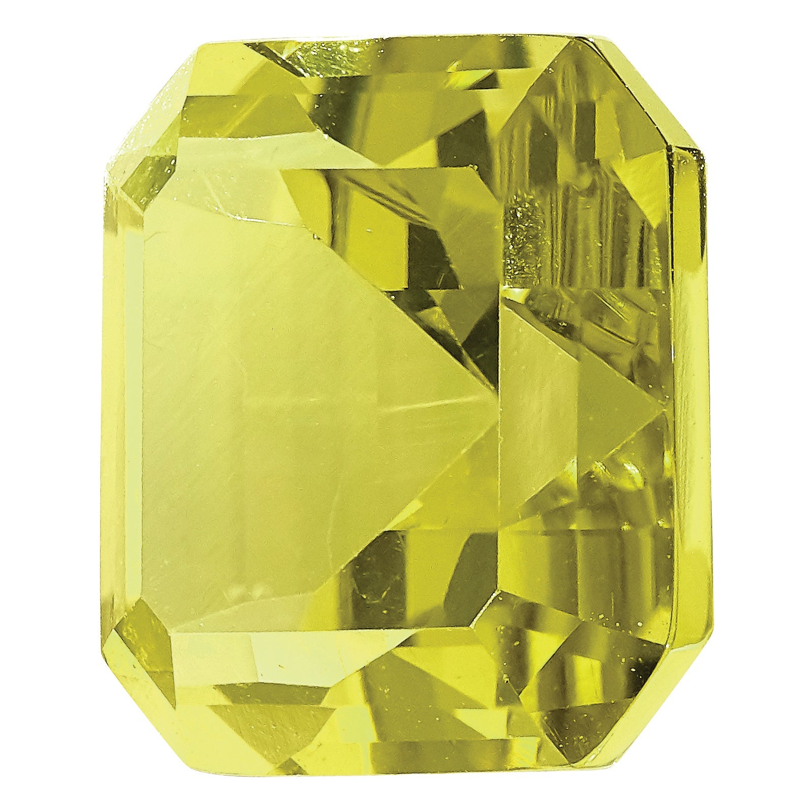 Gemstone Lemon Quarts Aa Quality 8mm Modified Square