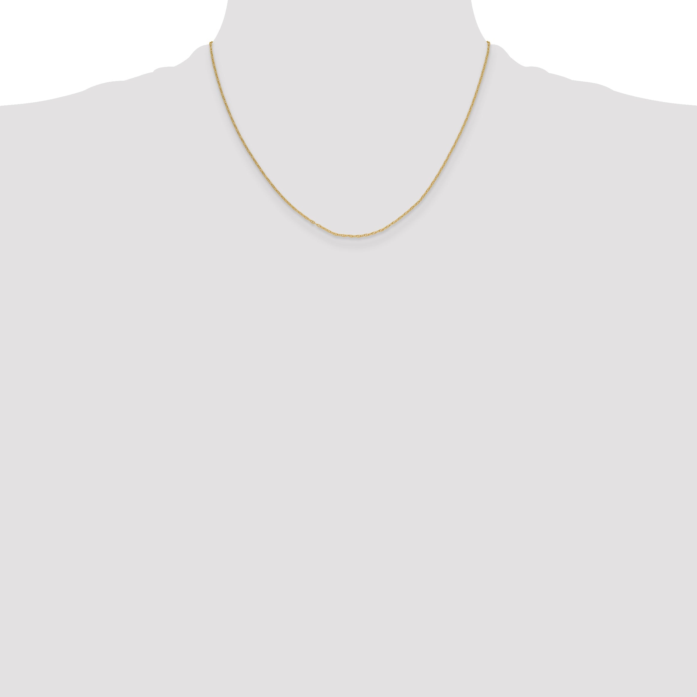 18.00 Inch 14K 1.5mm Mariners Link Chain Necklace