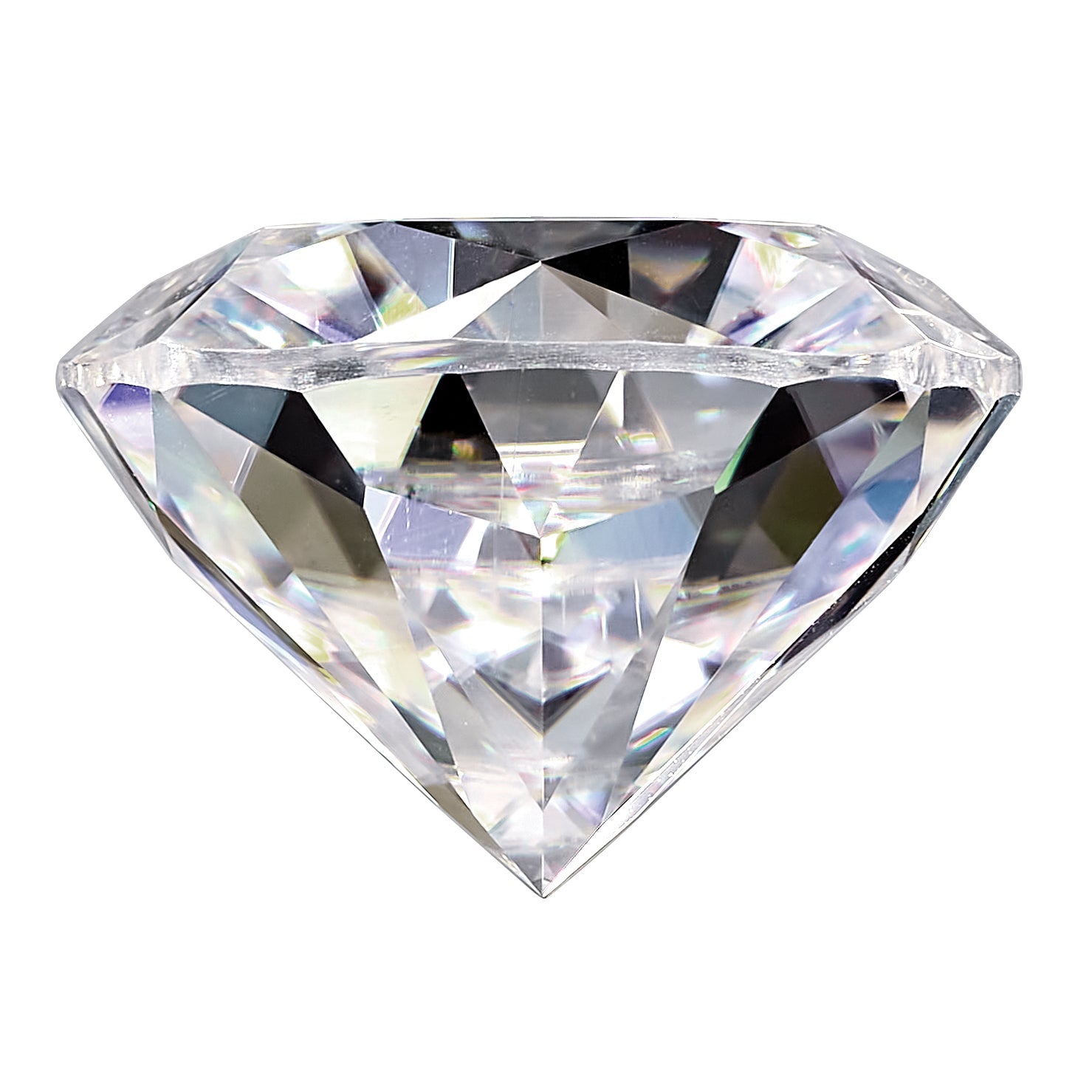 Gemstone Moissanite True Light G-H-I Color 6mm Cushion