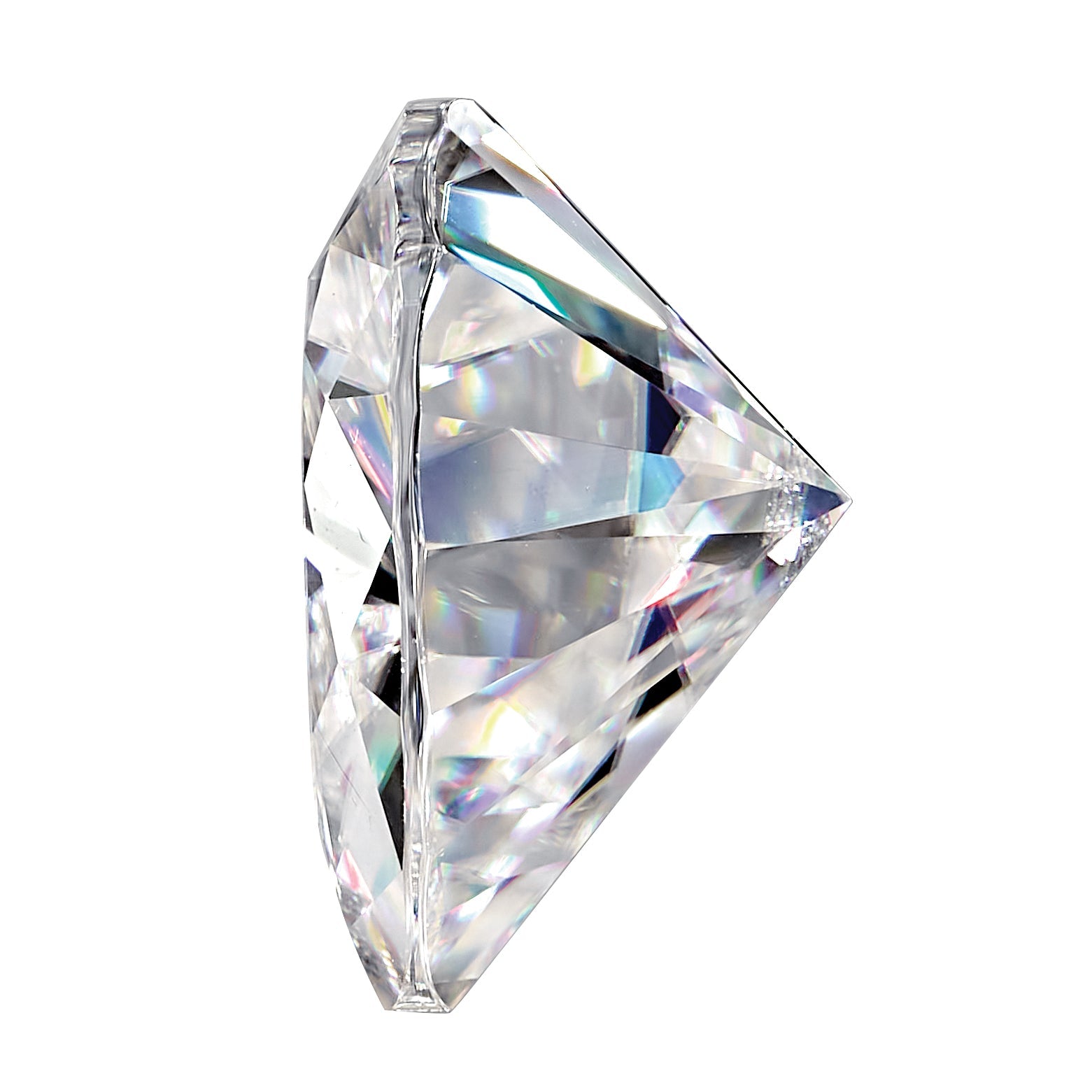 Gemstone Moissanite True Light G-H-I Color 7mm Heart