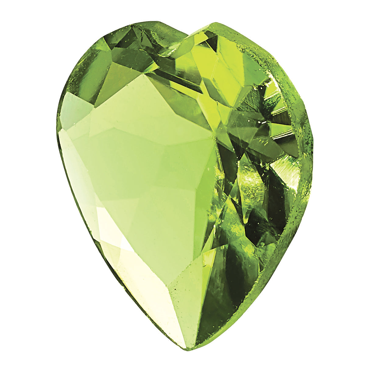 Gemstone Peridot Aa Quality 3mm Heart