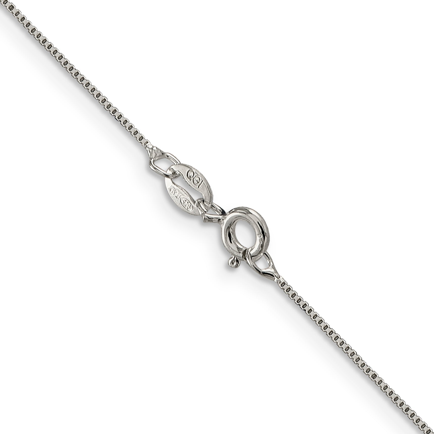 14 Inch Sterling Silver .6mm Box Chain Necklace