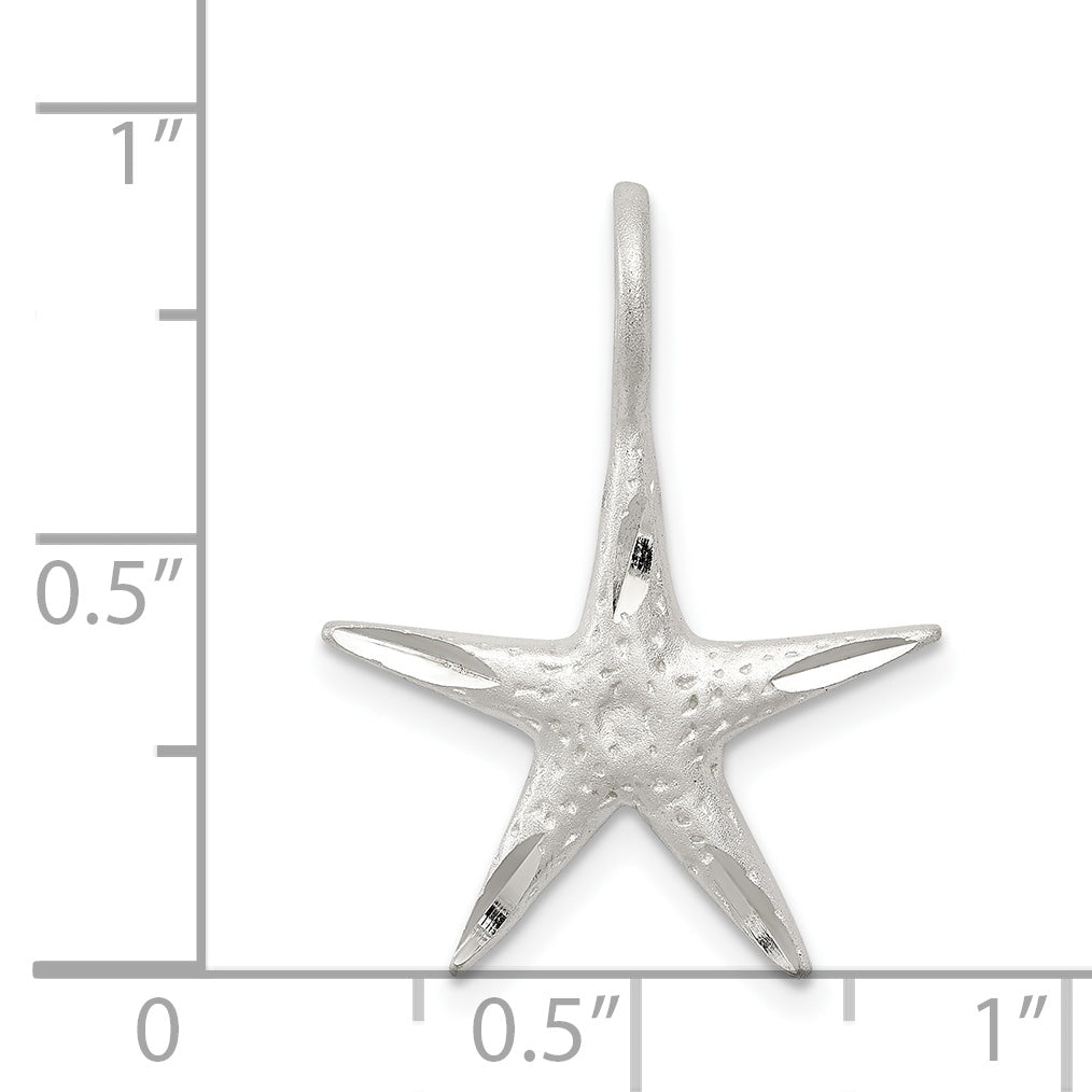 Sterling Silver Starfish Charm