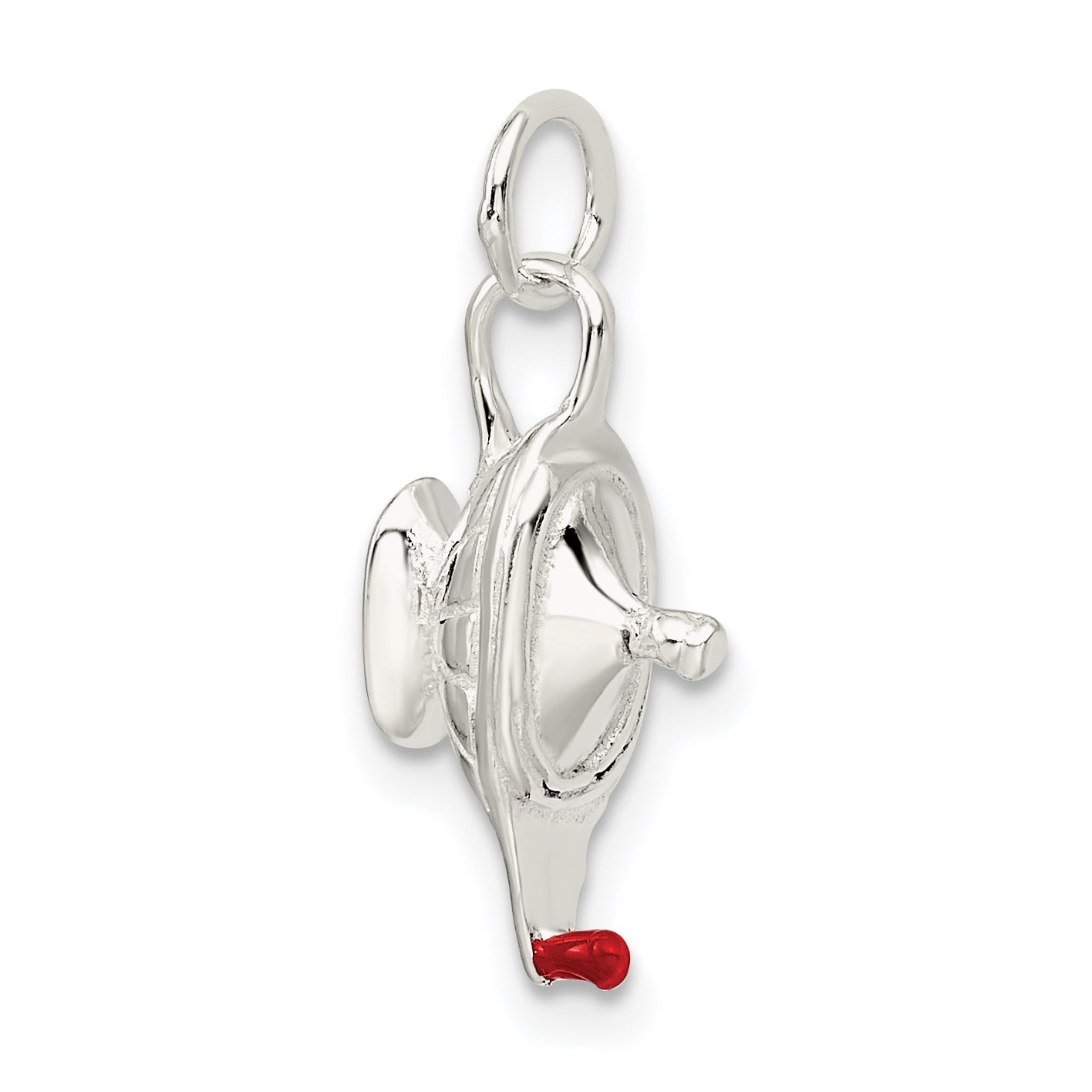 Sterling Silver Lamp Of Knowledge Charm