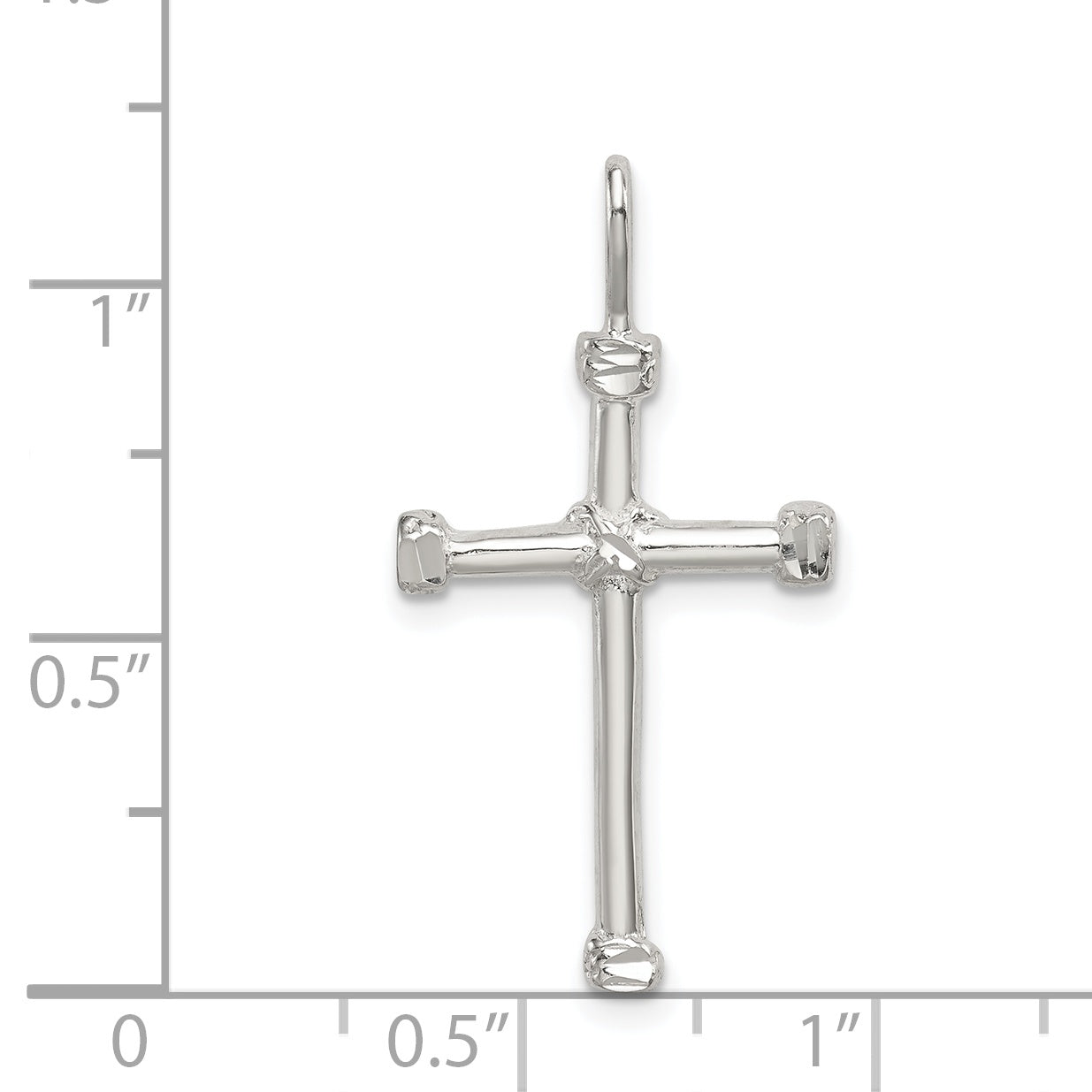 Sterling Silver Cross Charm