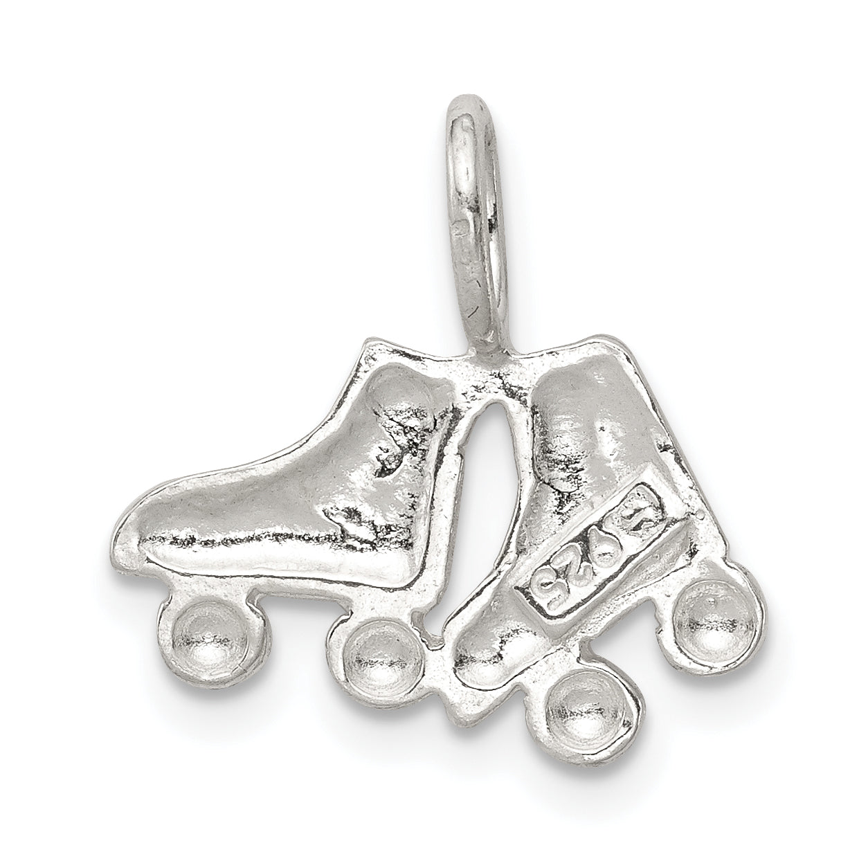 Sterling Silver Roller Skates Charm