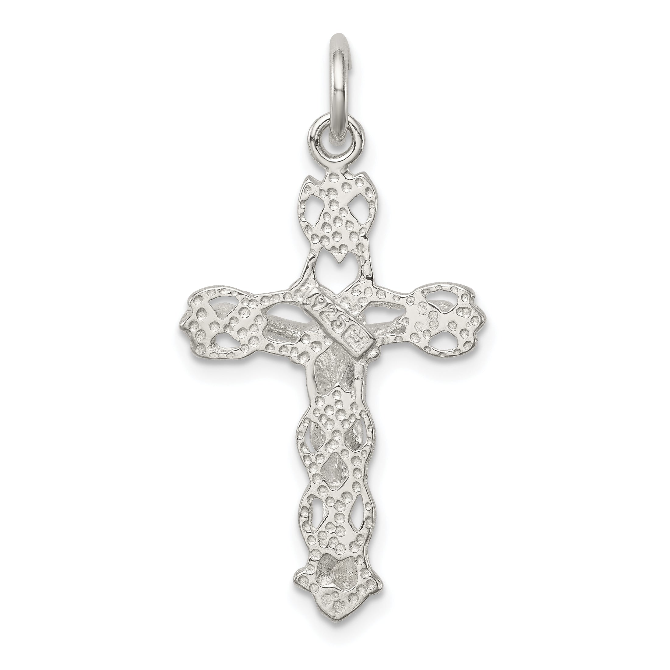 Sterling Silver Crucifix Charm