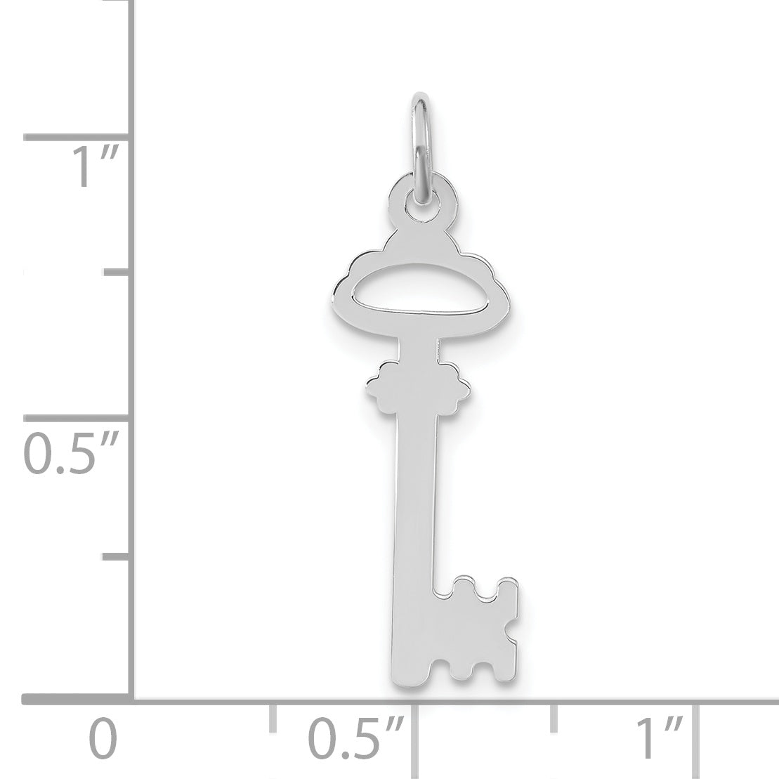 Sterling Silver Key Charm