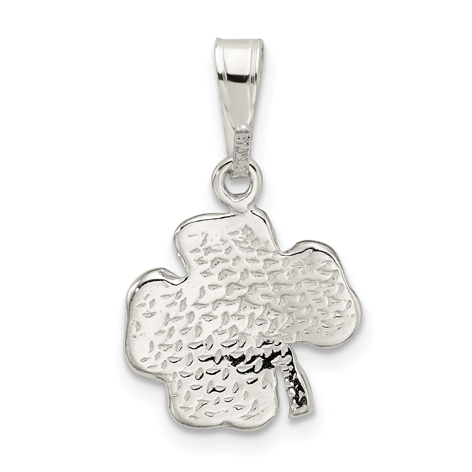 Sterling Silver 4-Leaf Clover Charm